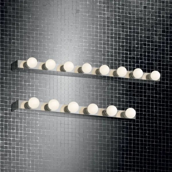 Ideal Lux - Nástenné svietidlo PRIVE 6xE14/40W/230V lesklý chróm