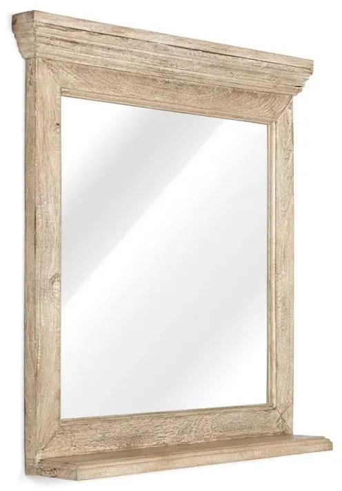 furniture-nabytek.cz - Masívna kúpeľňová sada 5 kusov z mangového dreva, lakovaná, prírodná farba