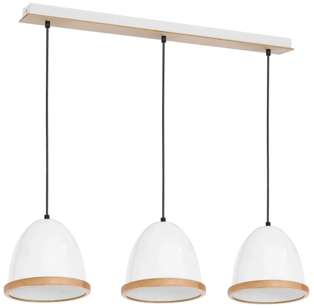 Luster na lanku STUDIO 3xE27/60W/230V