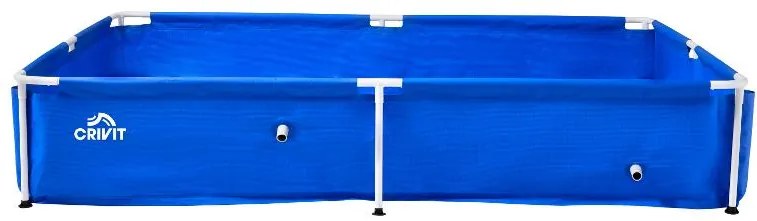 Crivit Bazén Metal Frame, 228 x 159 x 42 cm (100406414)