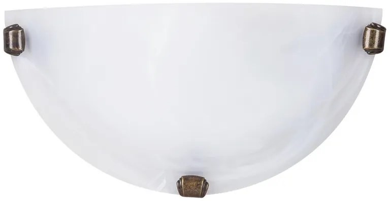 Rabalux ALABASTRO 3003 nástenné svietidlo 1x60W | E27 | IP20 - biely alabaster