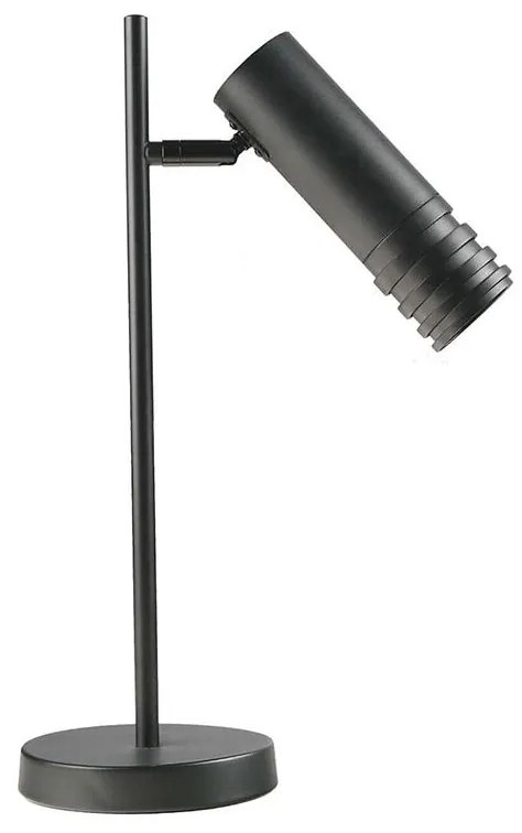 Klausen 108007 - Stolná lampa DRILL 1xGU10/4W/230V čierna