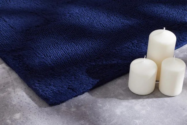 Kúpeľňový koberček Javo Cotton granátový