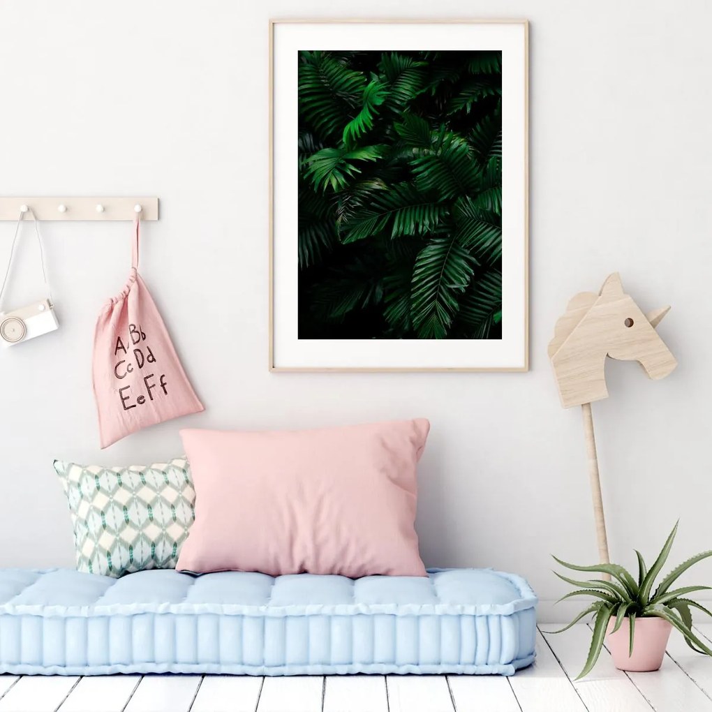Plagát - Palmová džungľa (A4)
