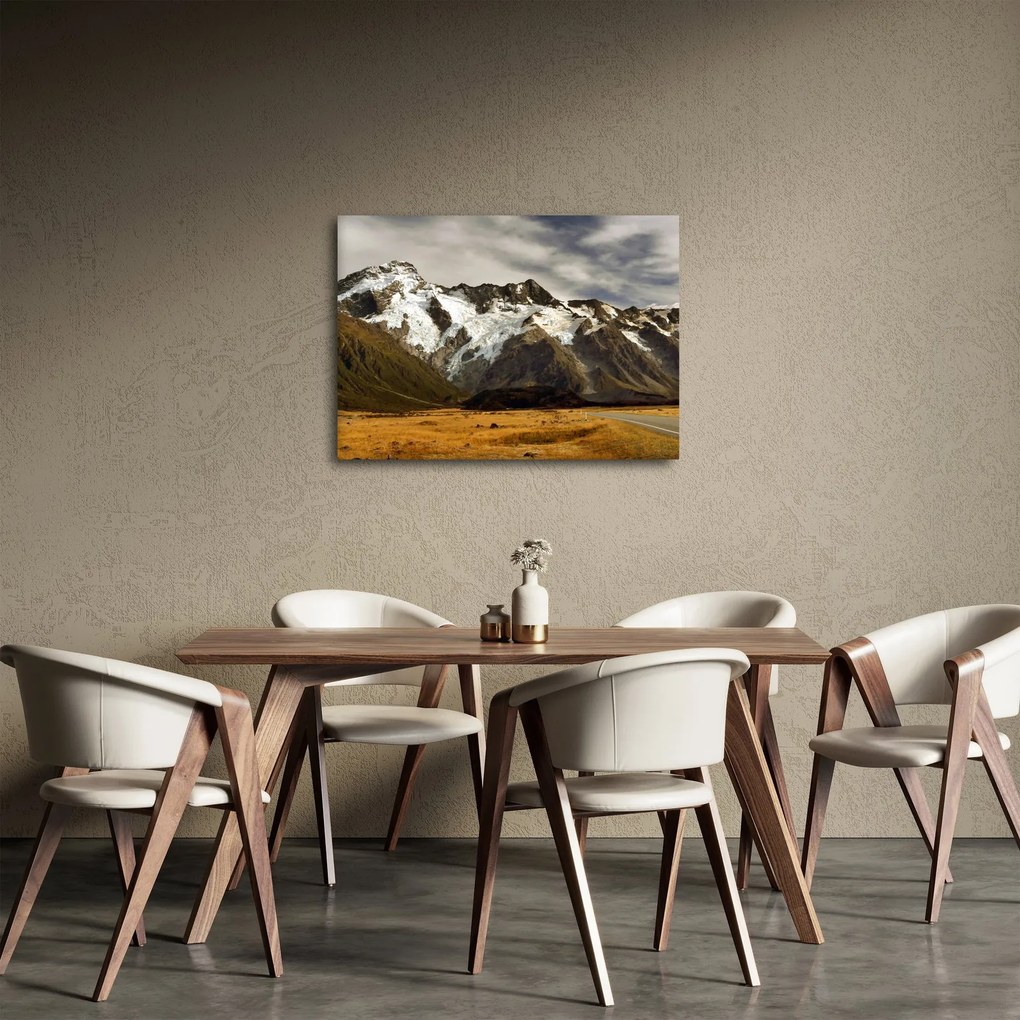 Obraz hory Sefton, Nový Zéland (70x50 cm)