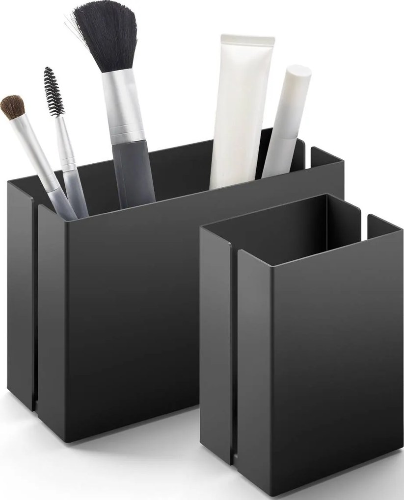 Kúpeľňová dóza Potes 15 cm čierna