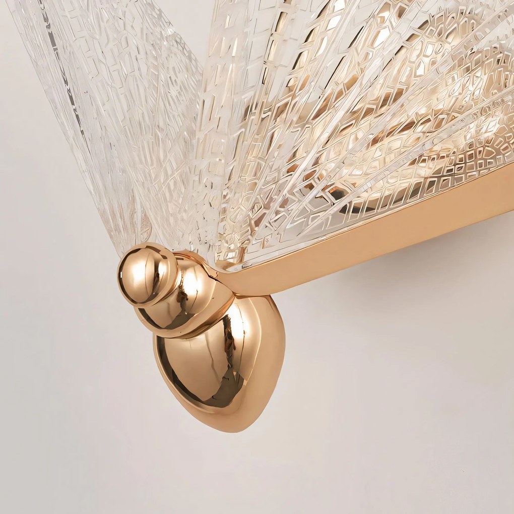 Toolight Toolight, LED nástenné svietidlo, 5W, 3000K, LHJ104-1W, svetlé ružové zlato, OSW-50042