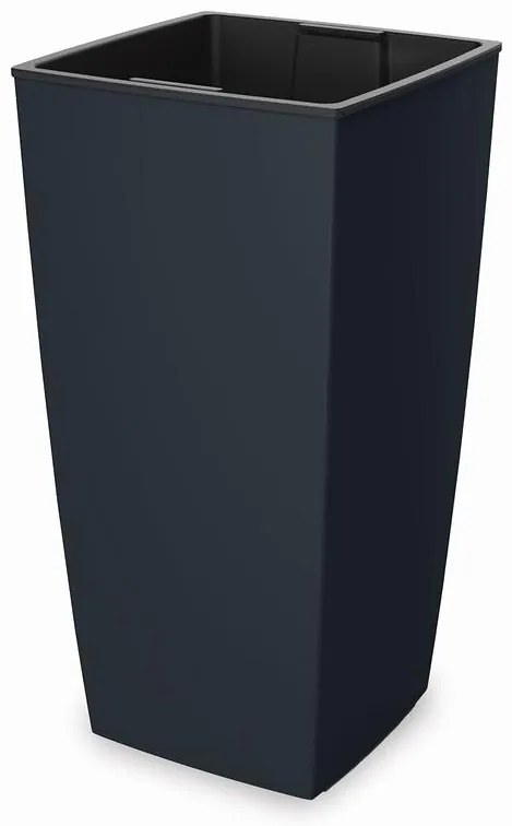Kvetináč Aurora Classic Mat 25x25x46,5h Antracit Ac179