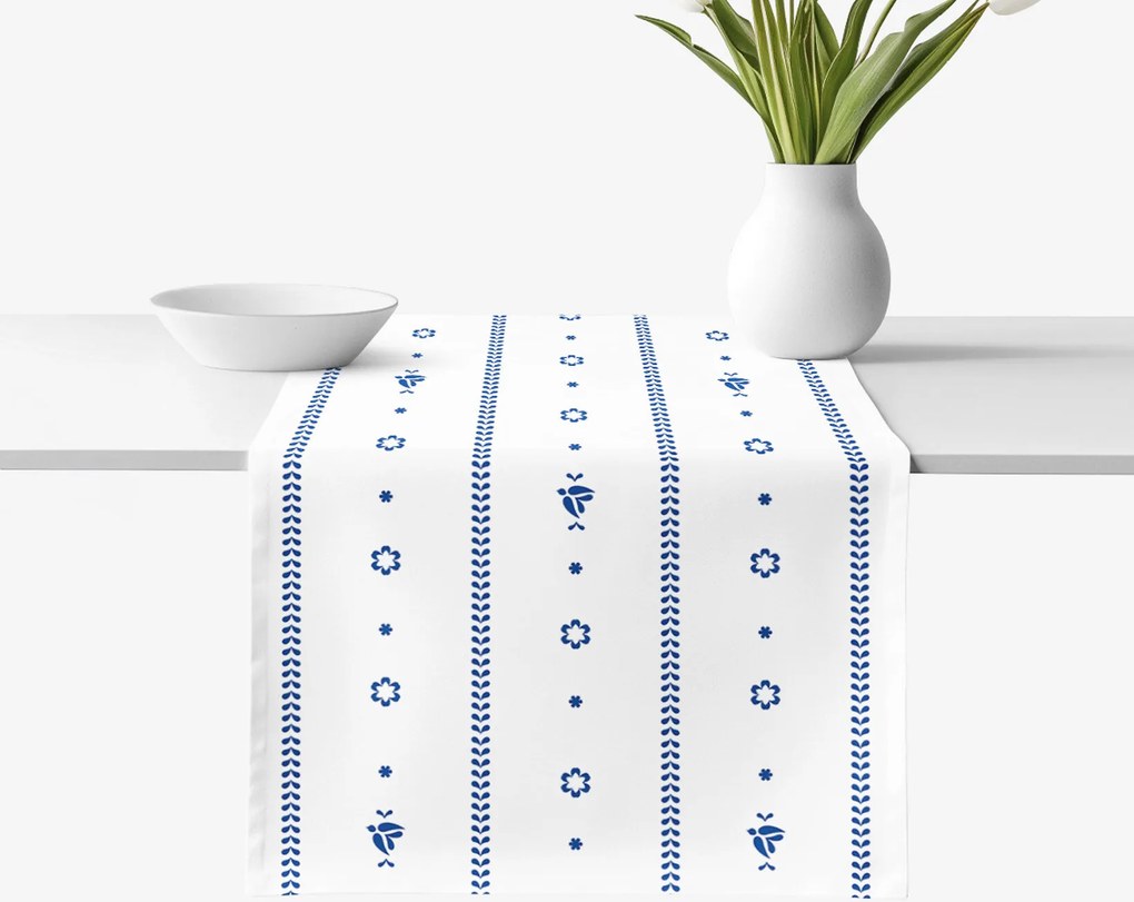 Goldea behúň na stôl 100% bavlnené plátno - na mú dušu 35x140 cm