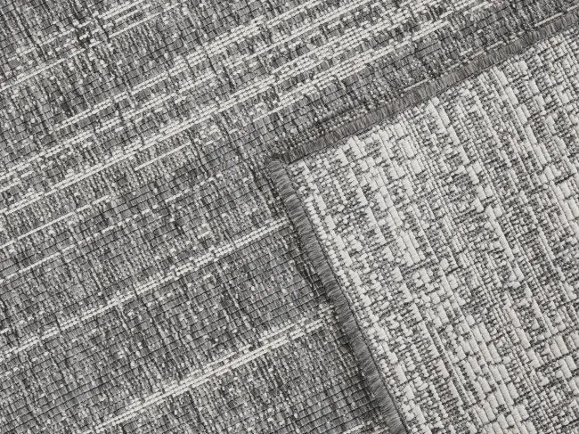 Obojstranný koberec Elle Decoration GEMINI Melange strieborný