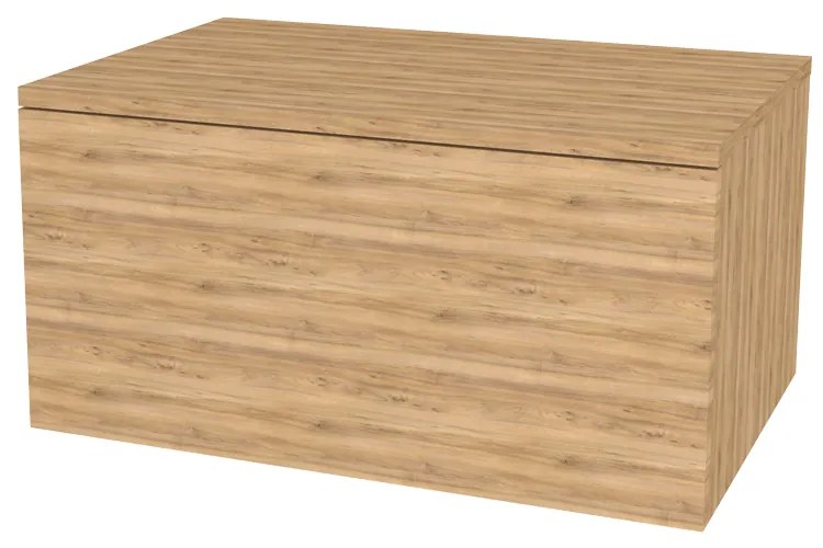 Mereo Ponte, kúpeľňová skrinka 70 cm, Multidecor, Orech Pacifik prírodný, MER-CN291OPP2