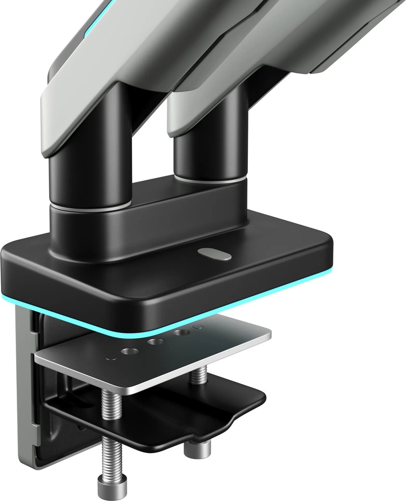 Držiak na dva monitory 35" RGB, sivo-čierny: Diablo X-Arm Dual