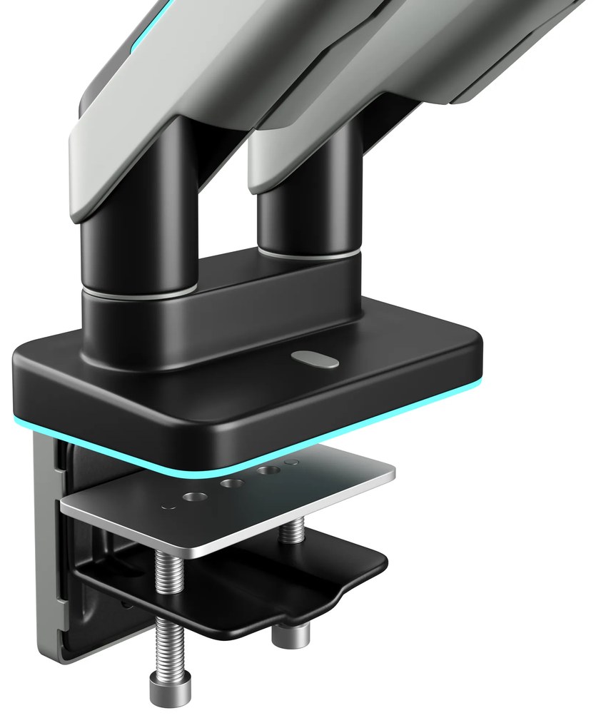 Dvojitý držiak na monitory 49 palcov, sivá-čierna RGB X-Arm Dual