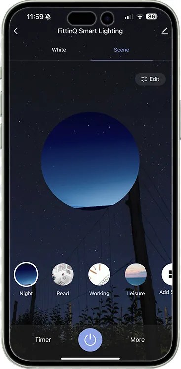 Inteligentná nástenná lampa okrúhla zlatá vrátane 2 Wifi g9 - Pulley