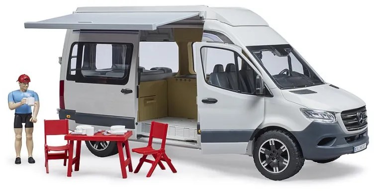 Bruder Karavan Mercedes-Benz Sprinter so šoférom 1:16 02672