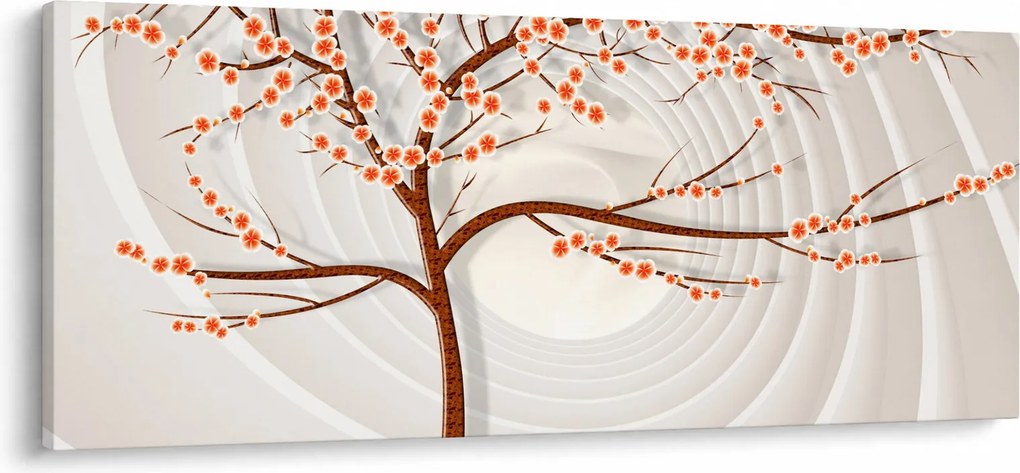 Obraz - Strom v nekonečne (120x50 cm)