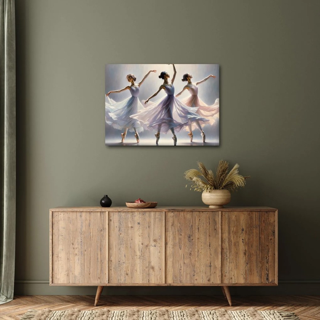 Obraz - Tri baletky (70x50 cm)