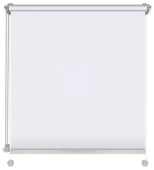 Gario Roleta Nástenná Standard Hladká Biela Šírka: 107 cm, Výška: 150 cm