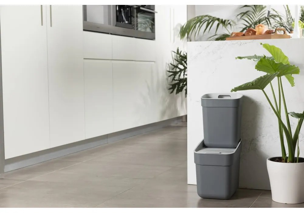 Biela nádoba na kompostovateľný odpad 5 l Ready To Collect – Curver