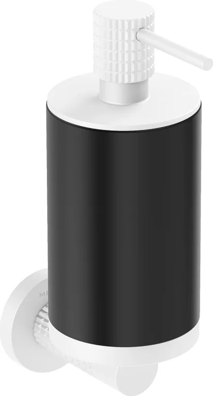 Mexen Triv, nástenný dávkovač mydla, čierna/biela, 250ml, 70A33058-20B