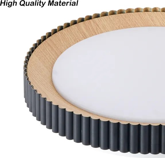 Brilagi - stmievateľné LED stropné svietidlo NEXO LED/48W/230V 3000-6000K čierne, priemer 43 cm, s diaľkovým ovládaním
