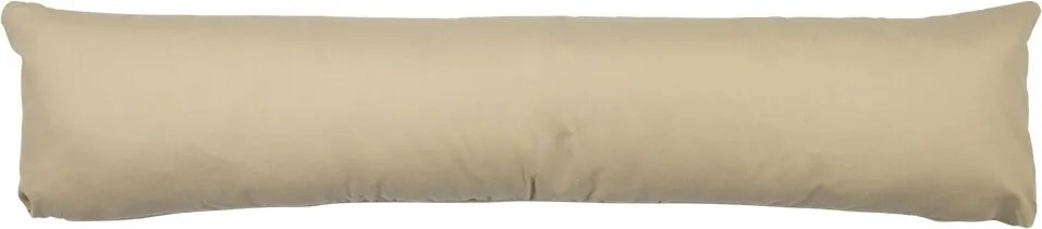Béžový gobelinový dlhý vankúš s kravami Cowbell - 90*15*20cm