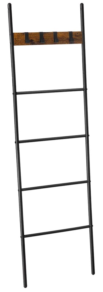 Vešiak na uteráky Vasagle COZY čierny