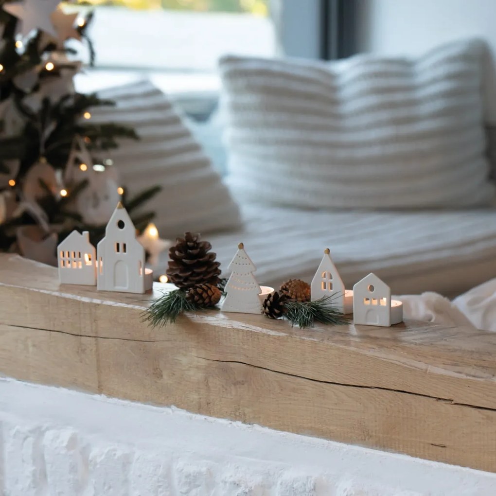 räder Porcelánový svietnik Fir Tree