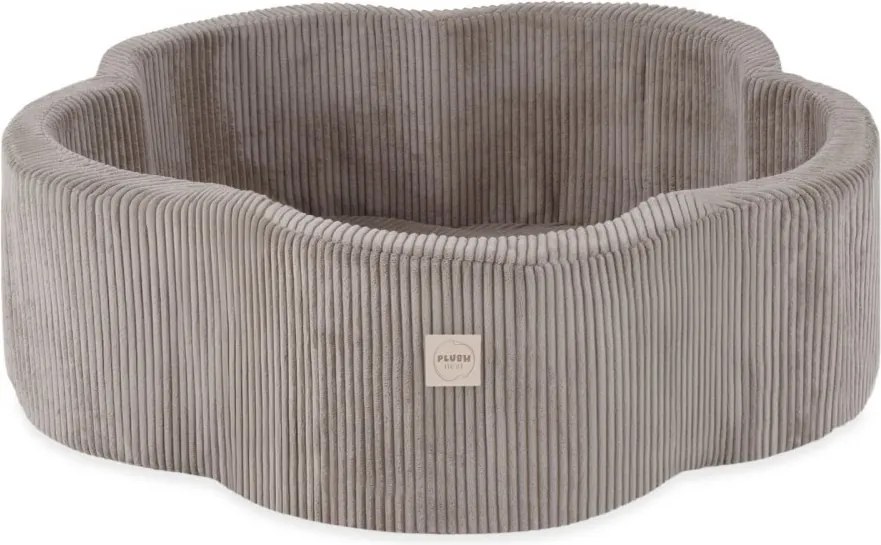 Suchý bazén kvietok – béžový menčester 95×30 cm + 200 guličiek