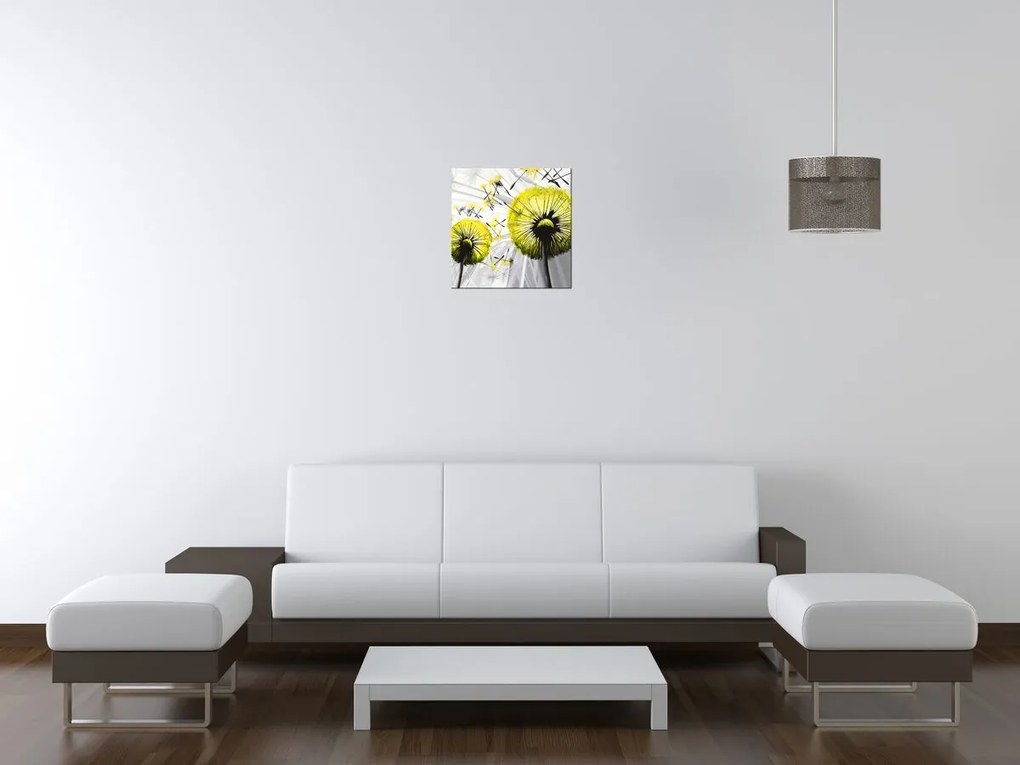 Gario Obraz na plátne Krásne žlté púpavy Rozmery: 50 x 40 cm