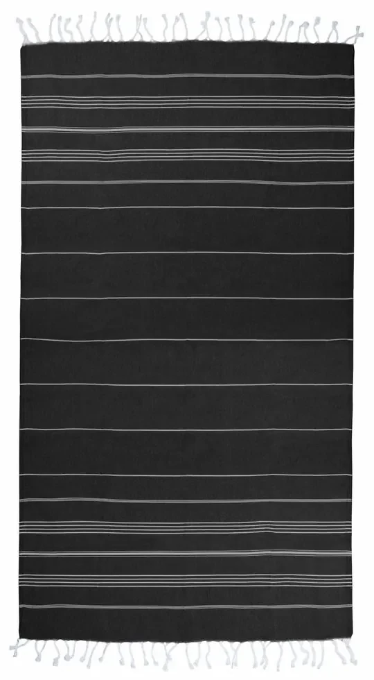 The One Towelling Plážová osuška Hamam Sultan - Žltá / biela | 100 x 180 cm