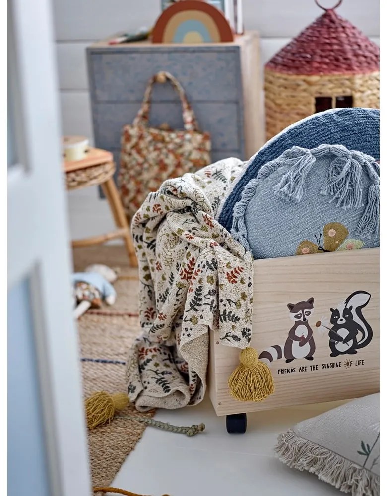 Drevené detské úložné boxy v súprave 2 ks Nonni - Bloomingville Mini