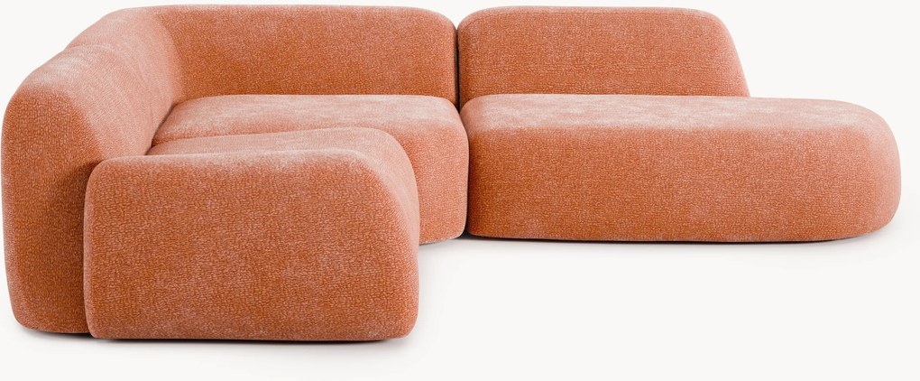 Modulárna rohová pohovka Wolke (4-miestna)