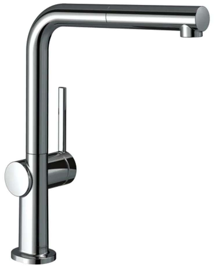 Hansgrohe Talis M54, páková kuchynská batéria 270, Eco, vyťahovateľný výtok, 1jet, chrómová, HAN-72845000