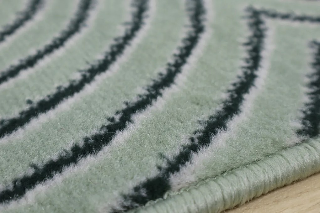 Kusový koberec Thumbs green, 190x280, zelená, obývacia izba, Alfa Carpets