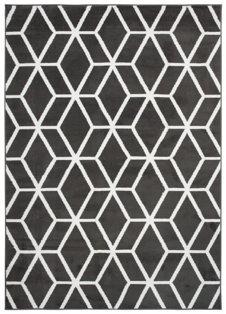 Kusový koberec PP Vegas šedý 2, Velikosti 120x170cm