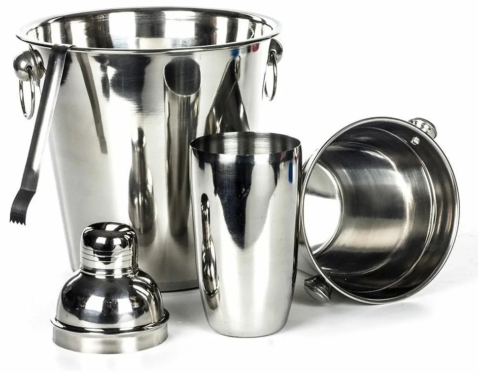 Barmanská súprava Bucket 3, 4-dielna