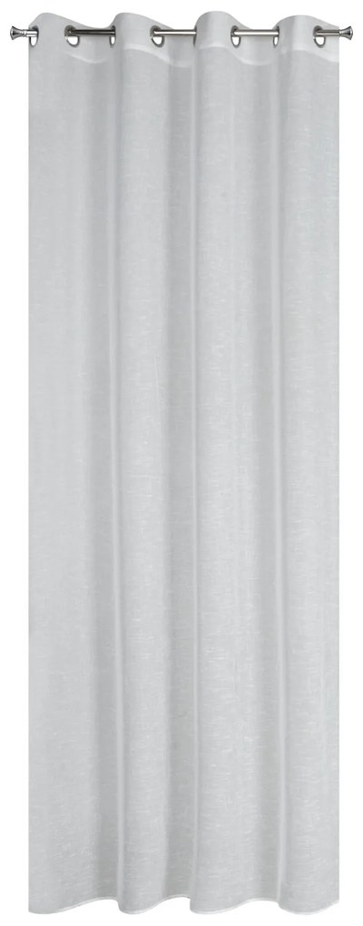 ZÁCLONA NA KRÚŽKOCH LEXY 140X250 CM BIELA