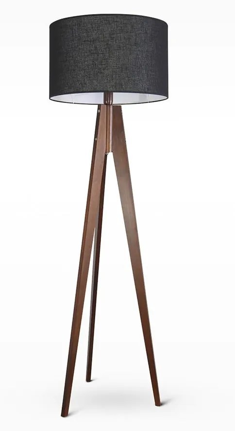 Stojacia lampa TRION 1xE27/60W/230V šedá 164 cm