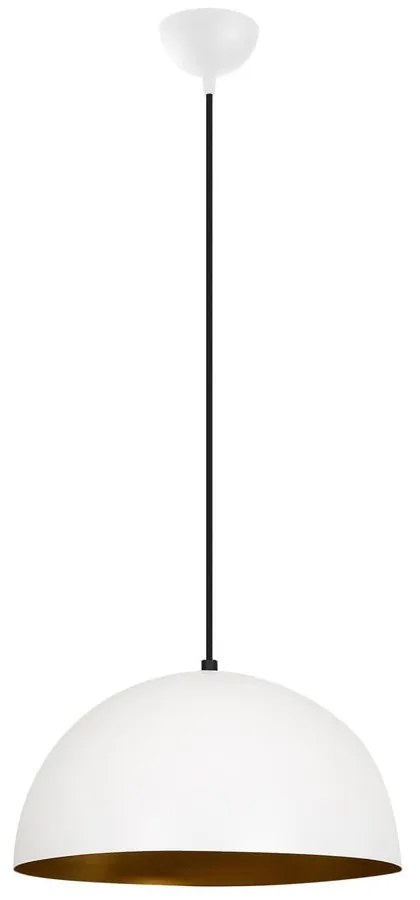 Závesné svietidlo s kovovým tienidlom ø 40 cm Sivani – Opviq lights