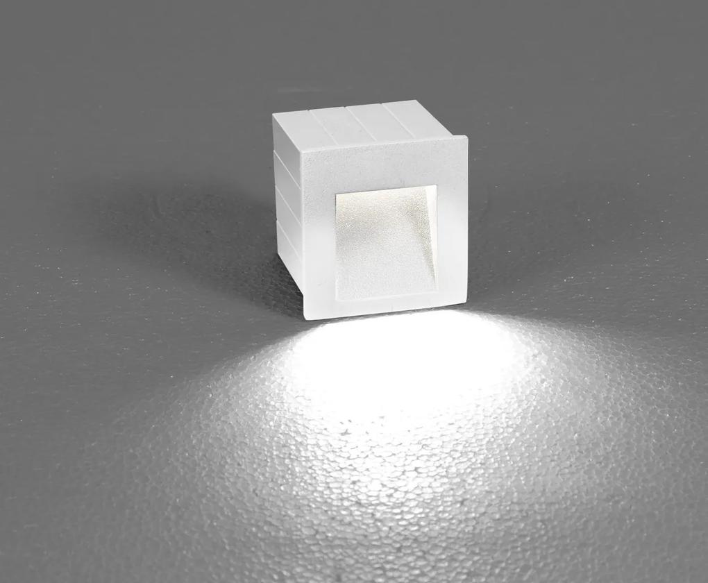 Nowodvorski Lighting Step vonkajšie nástenné svietidlo 1x3 W biela 6908