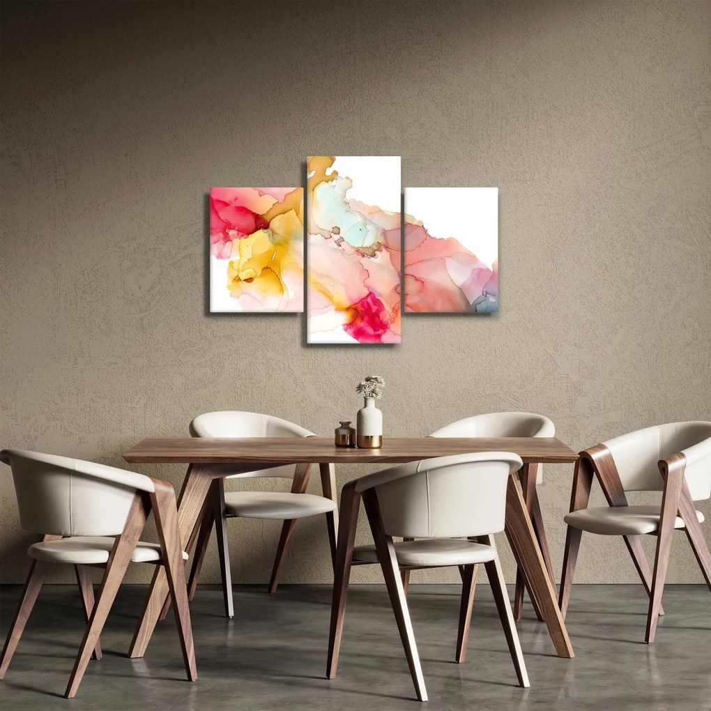 Obraz - Atramentová abstrakcia (90x60 cm)