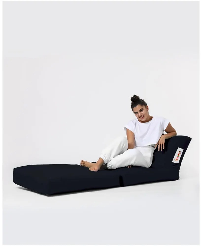 Čierny záhradný sedací vak Siesta – Floriane Garden