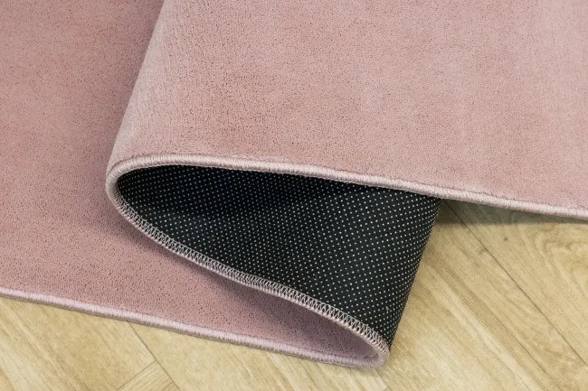 Protišmykový koberec PLUSH ružový