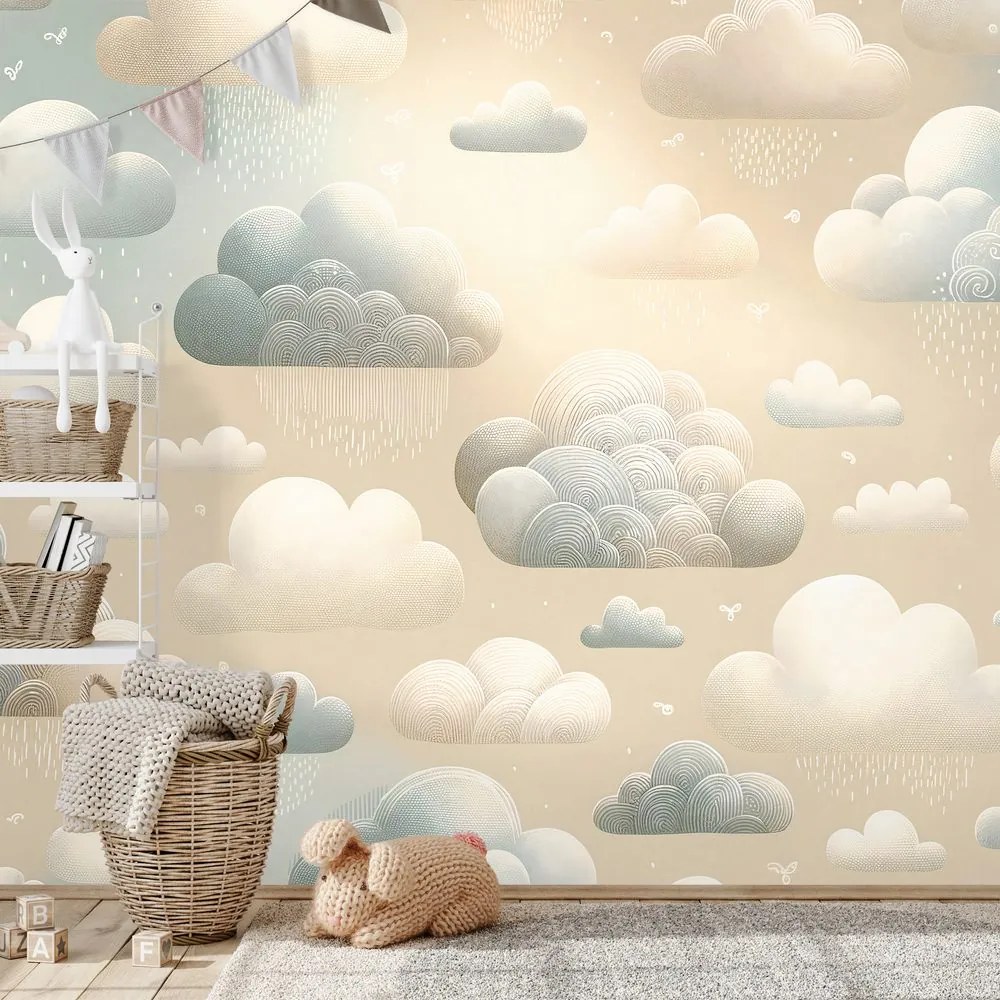 Fototapeta rozprávkové dažďové mraky