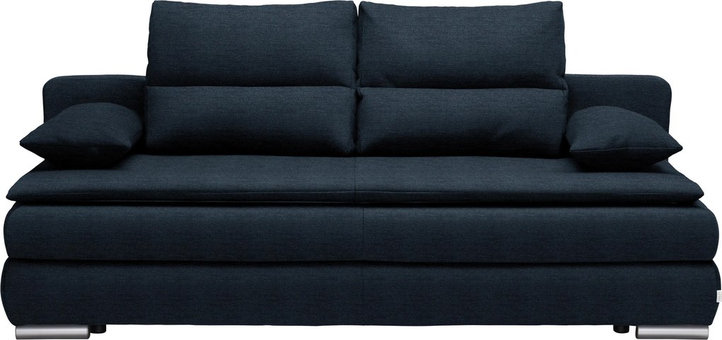 XXXLutz ROZKLADACIA POHOVKA, textil, tmavomodrá Livetastic - Sedačky - 001574001204