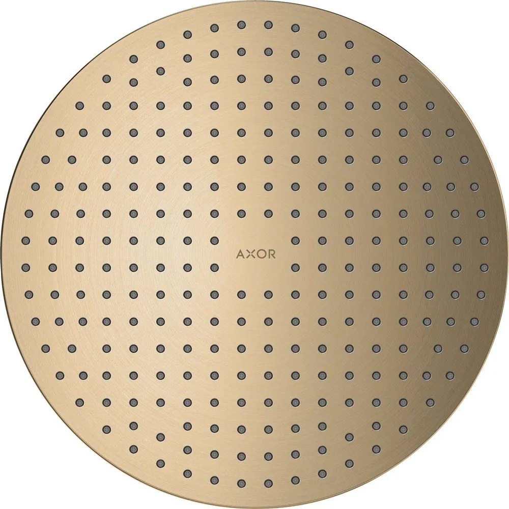 AXOR ShowerSolutions horná sprcha 2jet, priemer 300 mm, na strop, kartáčovaný bronz, 35305140