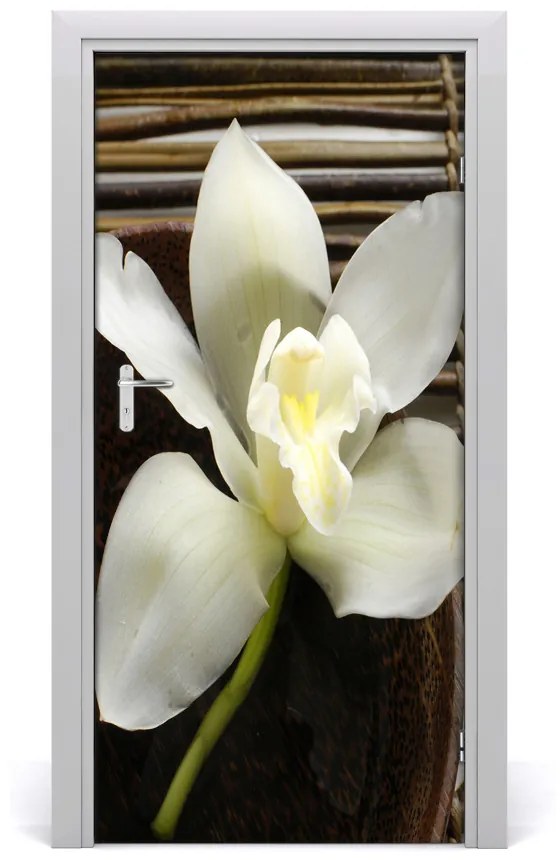 Fototapeta na dvere orchidea 85x205 cm