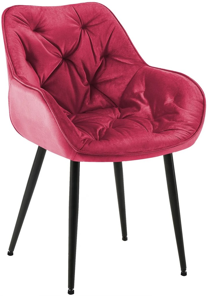 Stolička Tanna - zamat - Červená