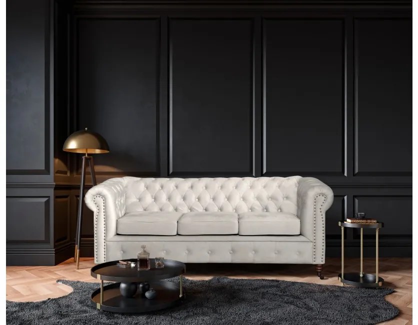 POHOVKA VICTOR 3 MIESTNÁ CHESTERFIELD 203 cm